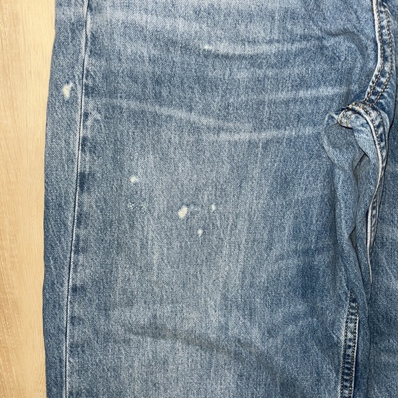 ZARA mid rise relaxed distressed jean Size 10 NEW - Picture 5 of 10